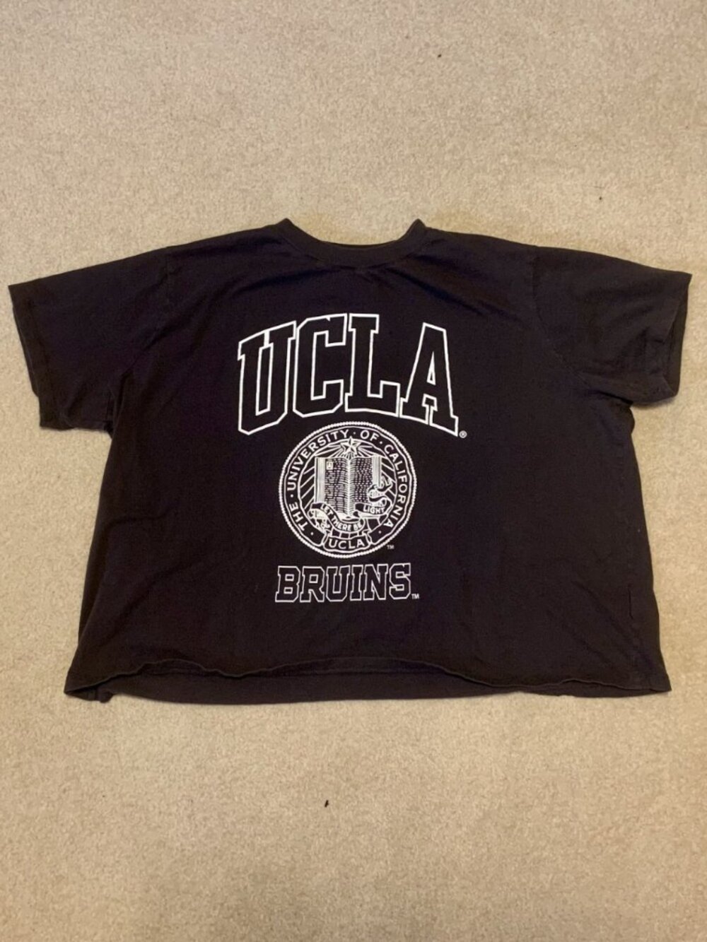 H&M UCLA Bruins Short-Sleeved T-shirt Black & White XXL